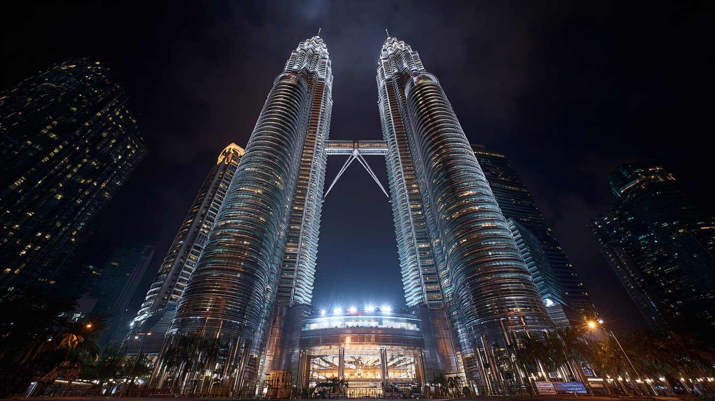 Petronas Twin Towers in Kuala Lumpur skyline - Malaysia entry requirements and onward ticket guide 2026
